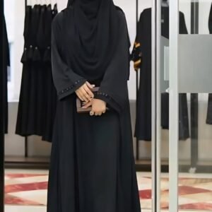 অরিজিনাল দুবাই চেরি বোরকা (হিজাব সহ)